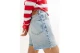 Tommy Jeans Faded Straight Leg Mom Γυναικείο Τζιν Σορτς Γαλάζιο