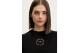 Tommy Jeans Slim Essential Logo Rib Γυναικείο Κοντομάνικο T-Shirt Μαύρο
