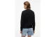 Tommy Jeans Γυναικείο Μακρυμάνικο Φούτερ Μαύρο