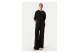 Tommy Jeans Wide Leg Γυναικείο Παντελόνι Φόρμας Μαύρο