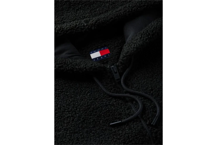 Tommy Jeans Teddy Fleece Hoody Ζακέτα Sherpa Γυναικεία (DW0DW23291 BDS)