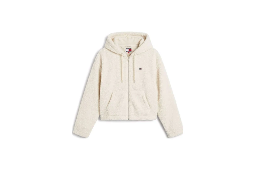 Tommy Jeans Teddy Fleece Ζακέτα Sherpa Γυναικεία (DW0DW23291 YBH)