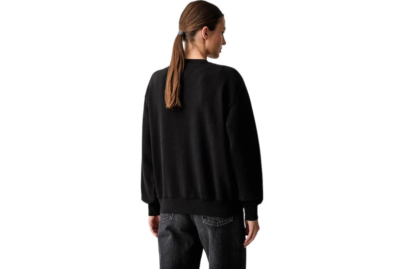 Tommy Jeans Badge Crew Μπλούζα Με Λαιμόκοψη Γυναικεία (DW0DW23297 BDS)