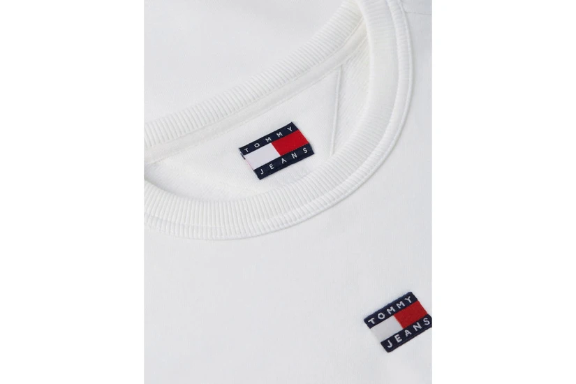 Tommy Jeans Badge Crew Μπλούζα Με Λαιμόκοψη Γυναικεία (DW0DW23297 YBL)