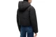 Tommy Jeans Hooded Flag Γυναικείο Μπουφάν Puffer με Κουκούλα Μαύρο