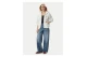 Tommy Jeans Badge Boxy Ζακέτα Βαμβακερή Γυναικεία (DW0DW23529 YBL)