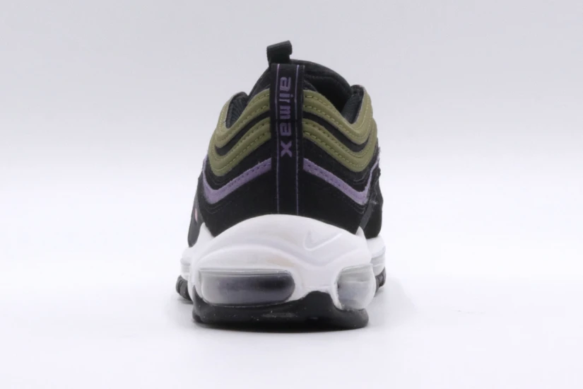 Nike Air Max 97 Sneakers Μαύρα, Λευκά, Μωβ