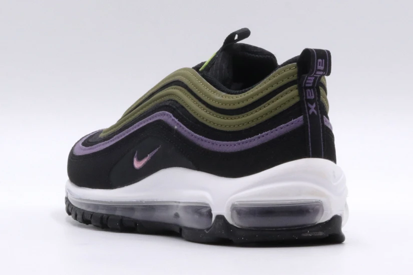 Nike Air Max 97 Sneakers Μαύρα, Λευκά, Μωβ