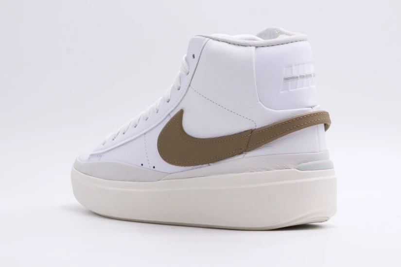 Nike Blazer Phantom Mid Ανδρικά Μποτάκια Λευκά, Καφέ
