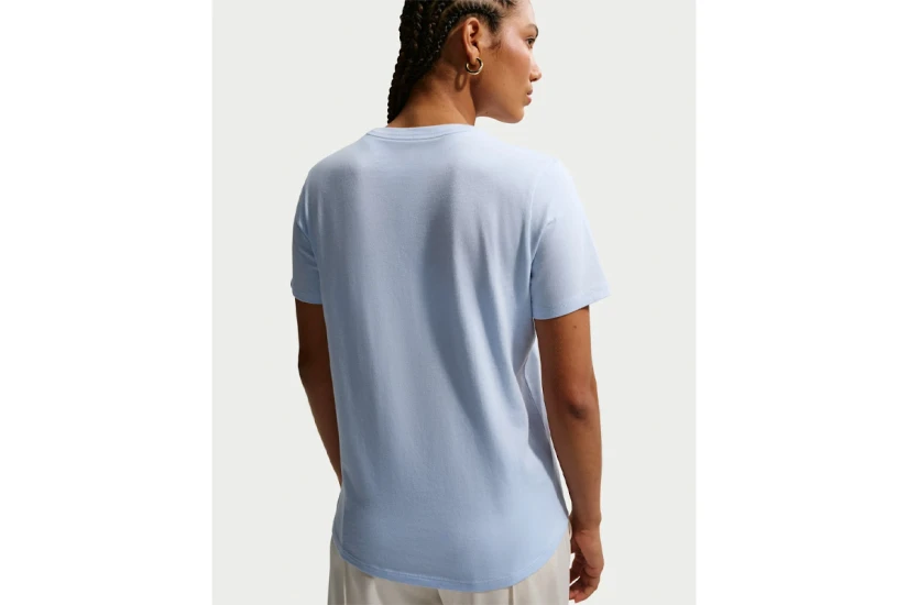 Nike Sportswear Club Essentials Γυναικείο Κοντομάνικο T-Shirt Γαλάζιο