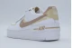 Nike Air Force 1 Shadow Sneakers Λευκά, Μπεζ, Χρυσά