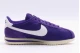 Nike Cortez Γυναικεία Sneakers Μωβ, Λευκά