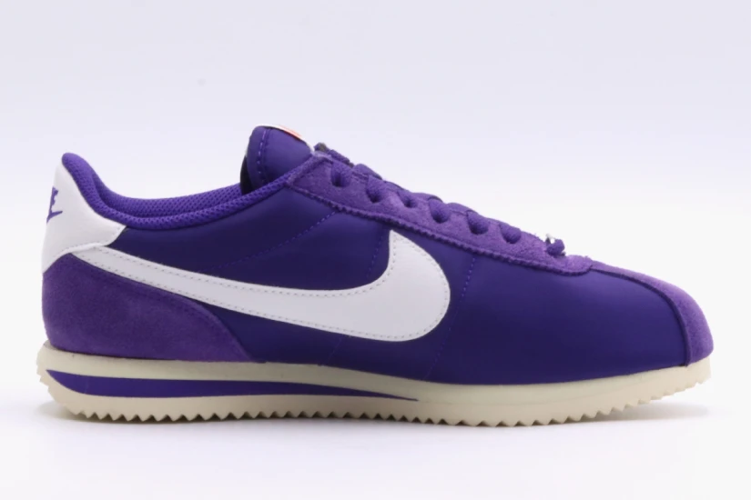 Nike Cortez Γυναικεία Sneakers Μωβ, Λευκά