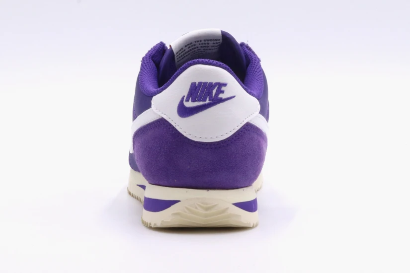 Nike Cortez Γυναικεία Sneakers Μωβ, Λευκά