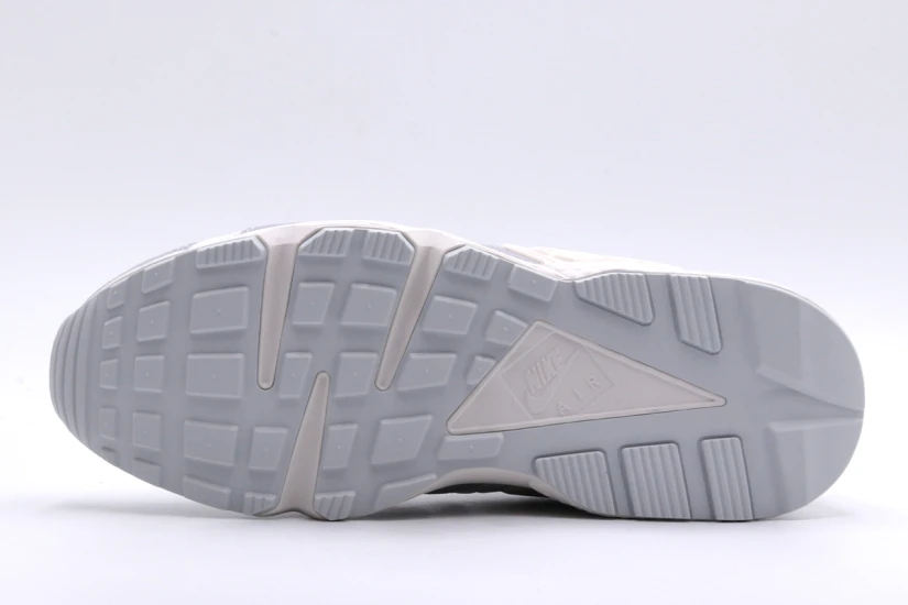 Nike Air Huarache Runner Ανδρικά Sneakers Εκρού, Γκρι