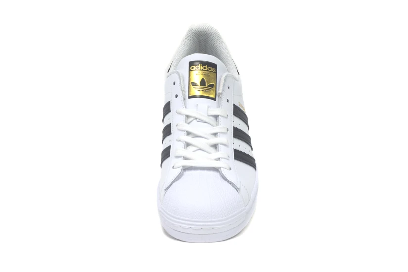 Adidas Originals Superstar Ανδρικά Sneakers Λευκά, Μαύρα, Χρυσά