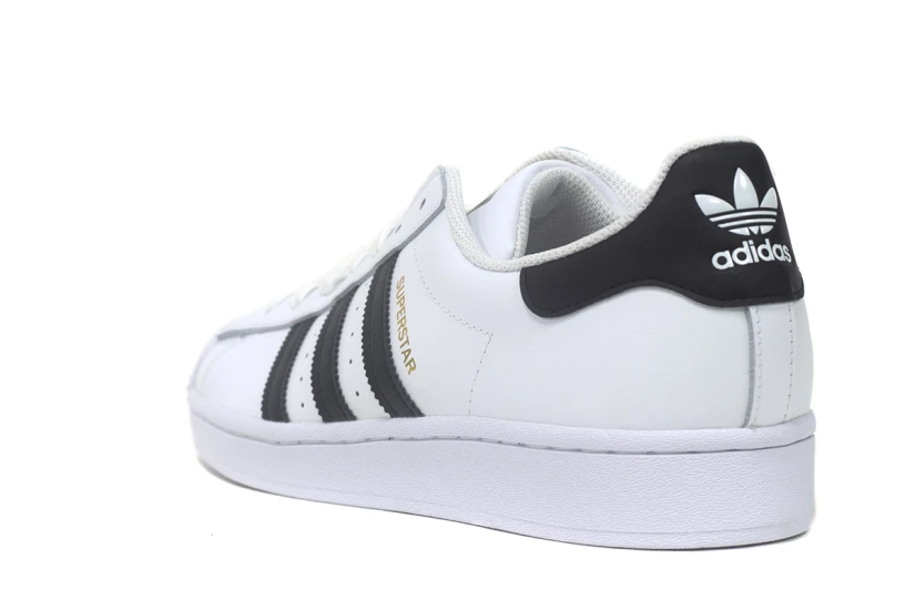 Adidas Originals Superstar Ανδρικά Sneakers Λευκά, Μαύρα, Χρυσά