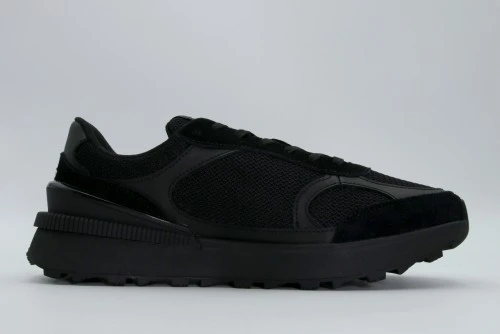 Tommy Jeans Suede Cleat Mixed Texture Sneakers (EM0EM01537 BDS)