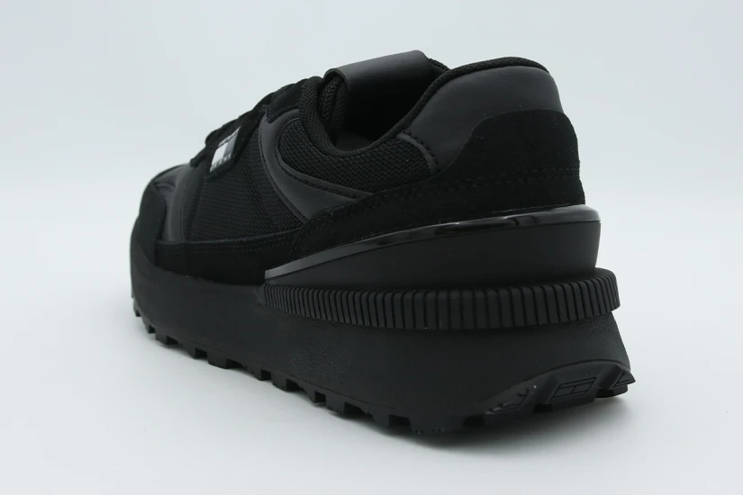 Tommy Jeans Mix Runner Ανδρικά Sneakers Μαύρα