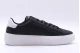 Tommy Jeans Leather Δερμάτινα Γυναικεία Παπούτσια Μαύρα, Λευκά