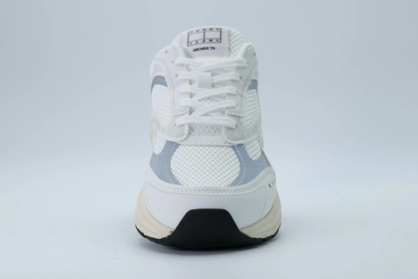 Tommy Jeans Archive Sneakers Λευκά, Γκρι, Μπεζ
