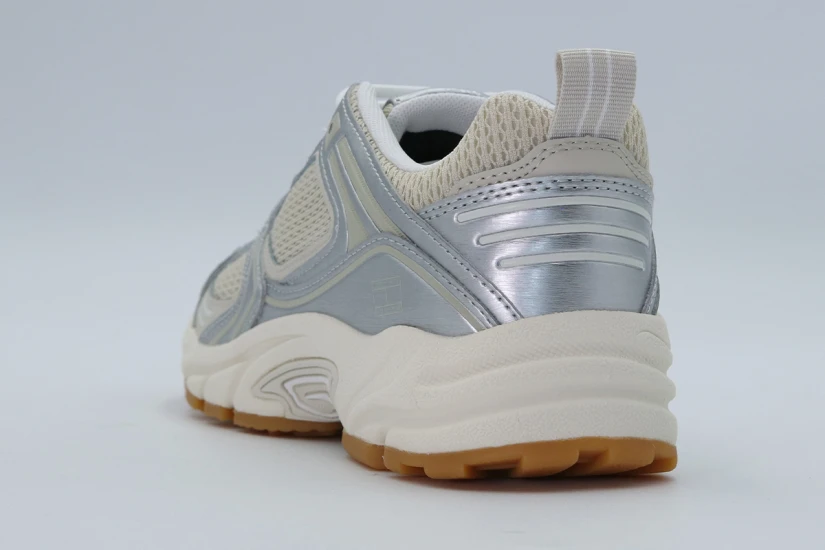 Tommy Jeans Archive97 Sneakers Μπεζ, Ασημί