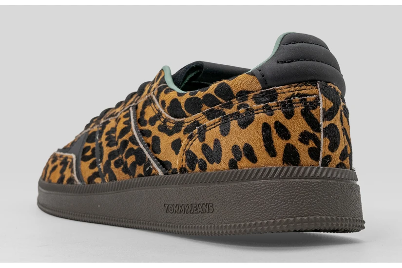 Tommy Jeans The Greenwich Leopard Print Γυναικεία Sneakers