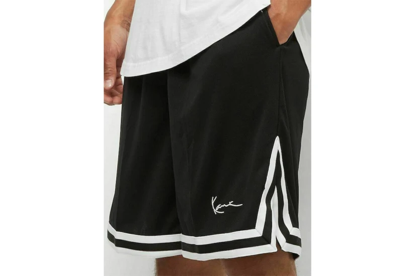 Karl Kani Signature Mesh Βερμούδα Αθλητική Ανδρική (ESSKKM-MS01BLK BLACK-WHITE)