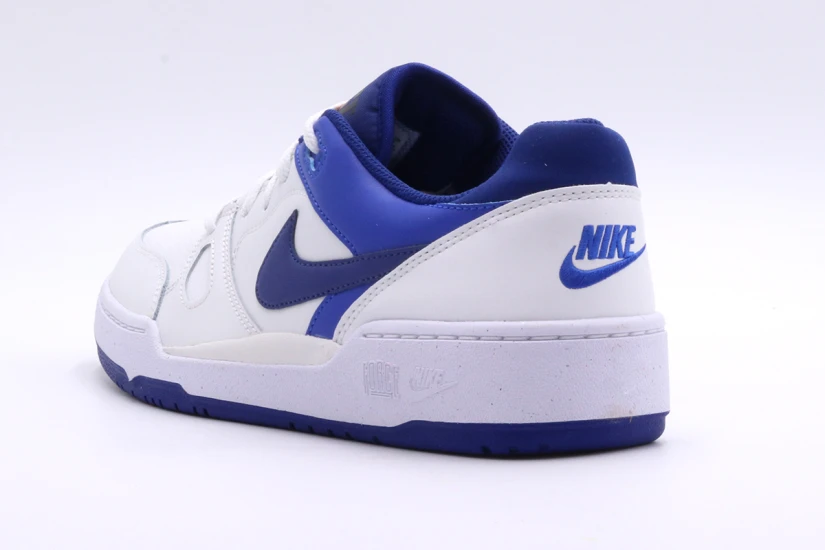 Nike Full Force Χαμηλά Ανδρικά Sneakers Λευκά, Μπλε