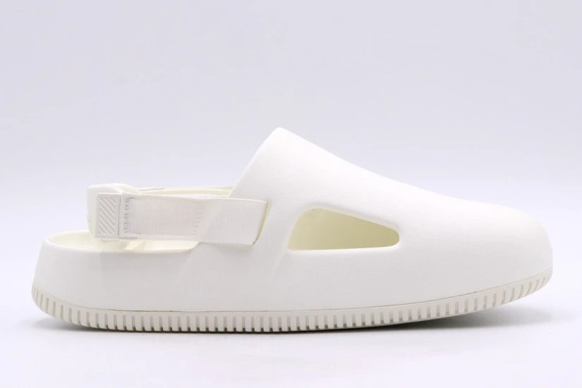 Nike Calm Γυναικεία Mules Λευκά
