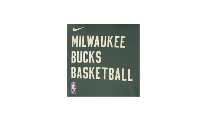 Nike NBA Milwaukee Bucks Ανδρικό Φούτερ με Κουκούλα Πράσινο
