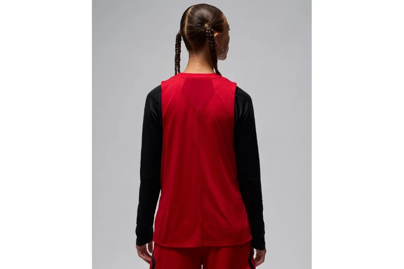 Jordan Sport Diamond Γυναικεία Αθλητική Αμάνικη Μπλούζα Κόκκινη