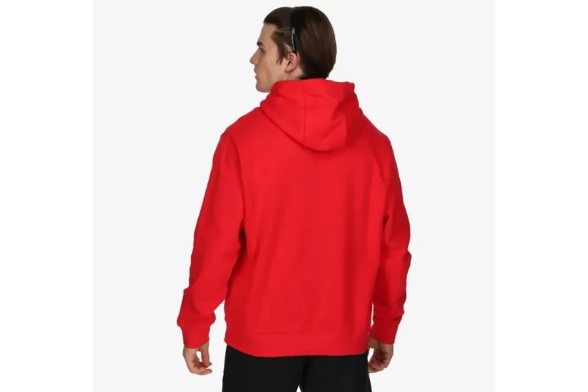 Nike NBA Chicago Bulls Ανδρικό Φούτερ με Κουκούλα Κόκκινο