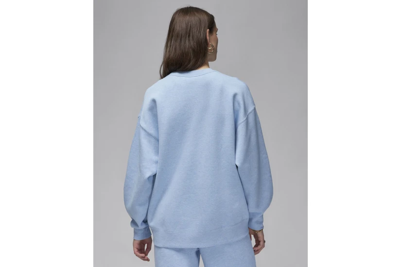 Jordan Flight Fleece Γυναικείο Φούτερ Σιέλ