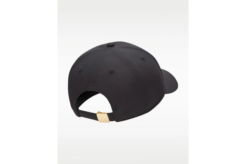 Nike Dri-FIT Club Metal Logo Καπέλο Strapback Μαύρο, Χρυσό