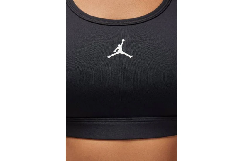 Jordan Sport Jumpman Medium Support Γυναικείο Αθλητικό Μπουστάκι Μαύρο