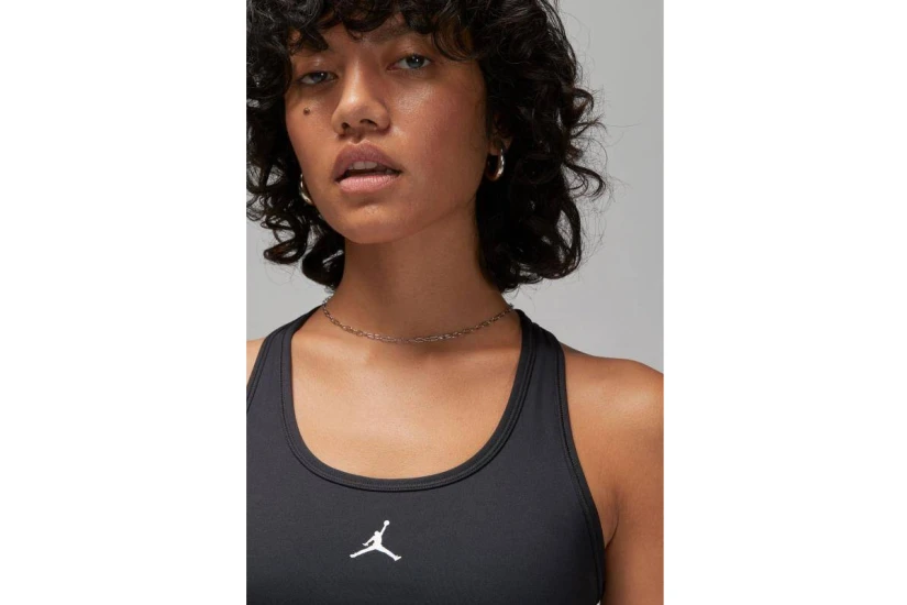 Jordan Sport Jumpman Medium Support Γυναικείο Αθλητικό Μπουστάκι Μαύρο