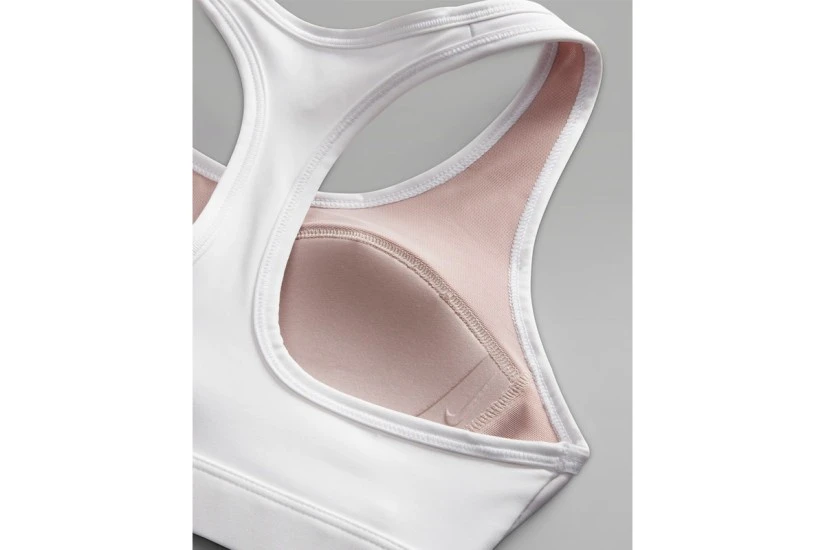 Jordan Sport Jumpman Medium Support Γυναικείο Αθλητικό Μπουστάκι Λευκό, Μαύρο