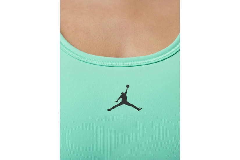 Jordan Sport Jumpman Medium Support Γυναικείο Αθλητικό Μπουστάκι Βεραμάν, Μαύρο