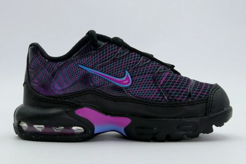 Nike TN Air Max Plus Βρεφικά Sneakers Μαύρα, Μωβ, Γαλάζια