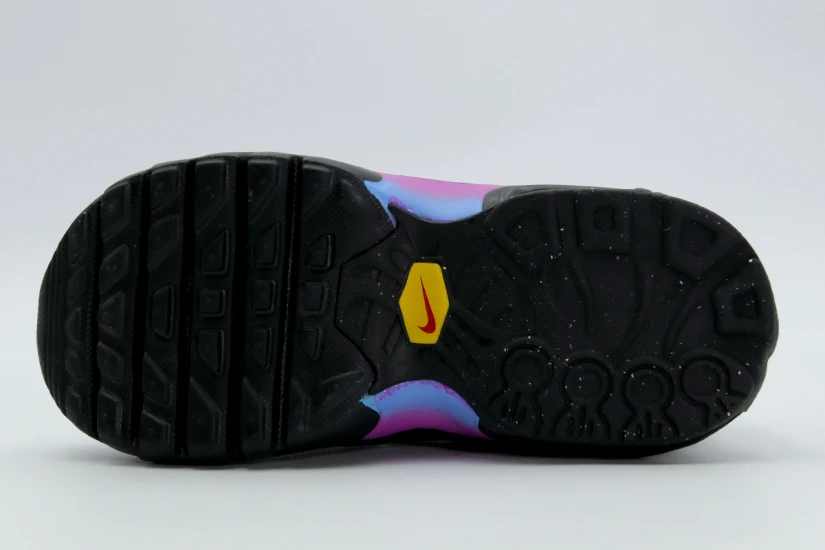 Nike TN Air Max Plus Βρεφικά Sneakers Μαύρα, Μωβ, Γαλάζια