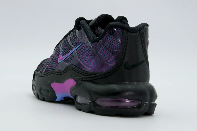 Nike TN Air Max Plus Βρεφικά Sneakers Μαύρα, Μωβ, Γαλάζια