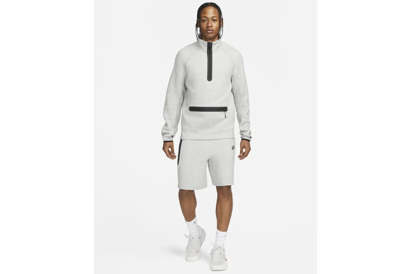 Nike Sportswear Tech Fleece Ανδρική Αθλητική Βερμούδα Γκρι