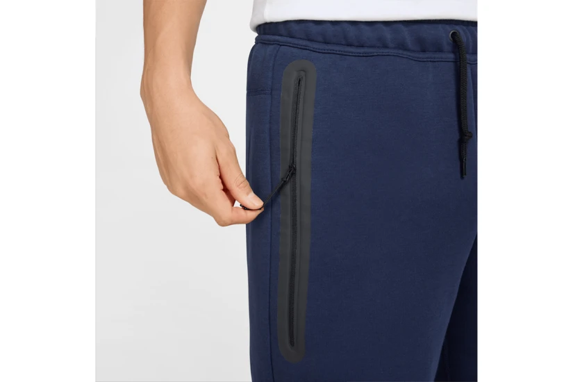 Nike Sportswear Tech Fleece Ανδρική Αθλητική Βερμούδα Μπλε Σκούρο
