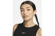 Nike Sportswear Chill Knit Γυναικείο Αμάνικο Crop Top Μαύρο