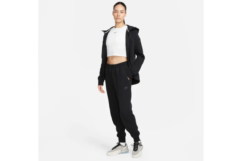 Nike Sportswear Tech Fleece Γυναικείο Παντελόνι Φόρμας Μαύρο