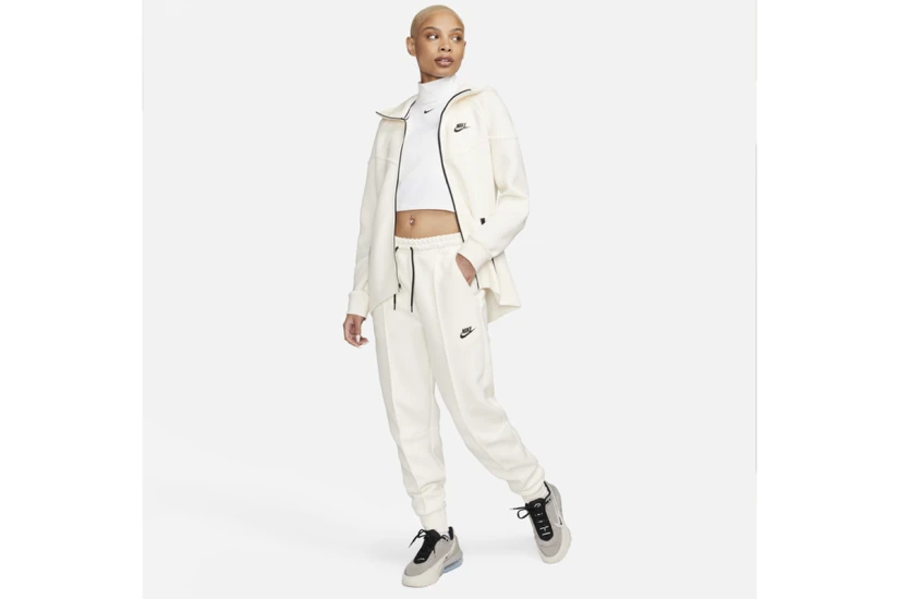 Nike Sportswear Tech Fleece Γυναικείο Παντελόνι Φόρμας Ζαχαρί