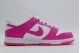 Nike Dunk Low Sneakers Λευκά, Ροζ