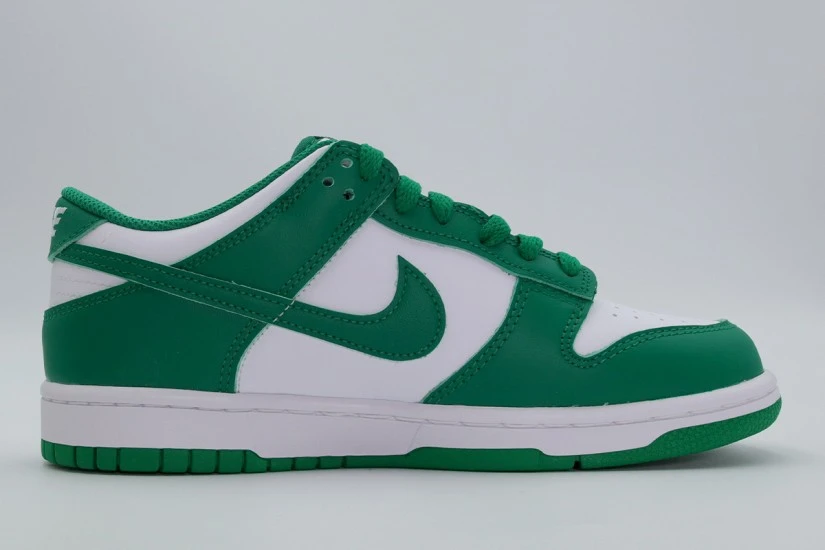Nike Dunk Low Sneakers Λευκά, Πράσινο