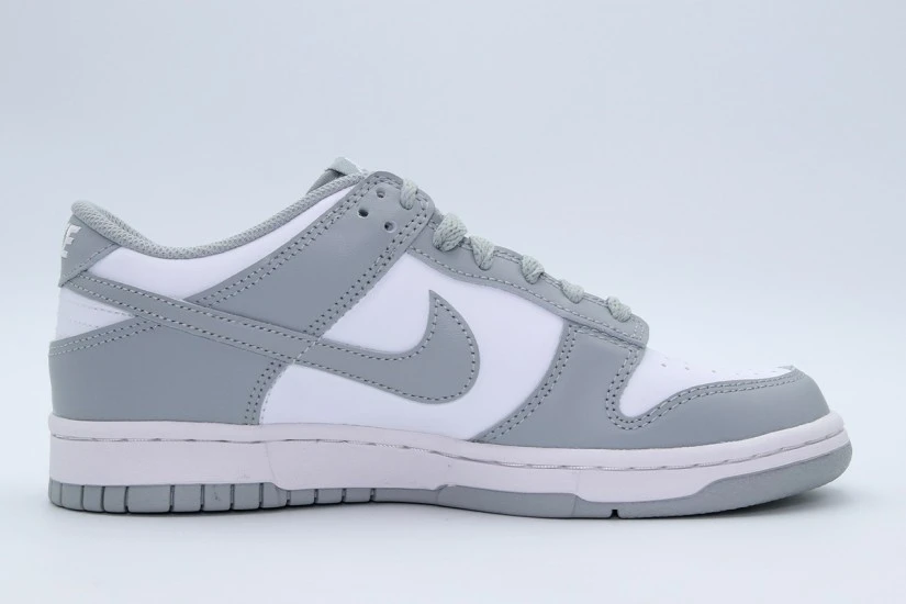 Nike Dunk Low Sneakers Γκρι, Λευκά